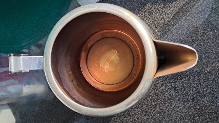 Tea stains