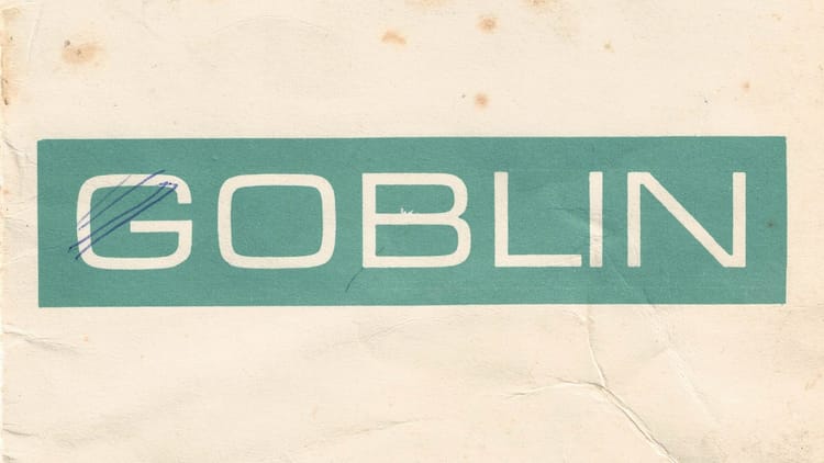 Goblin 833 Manual