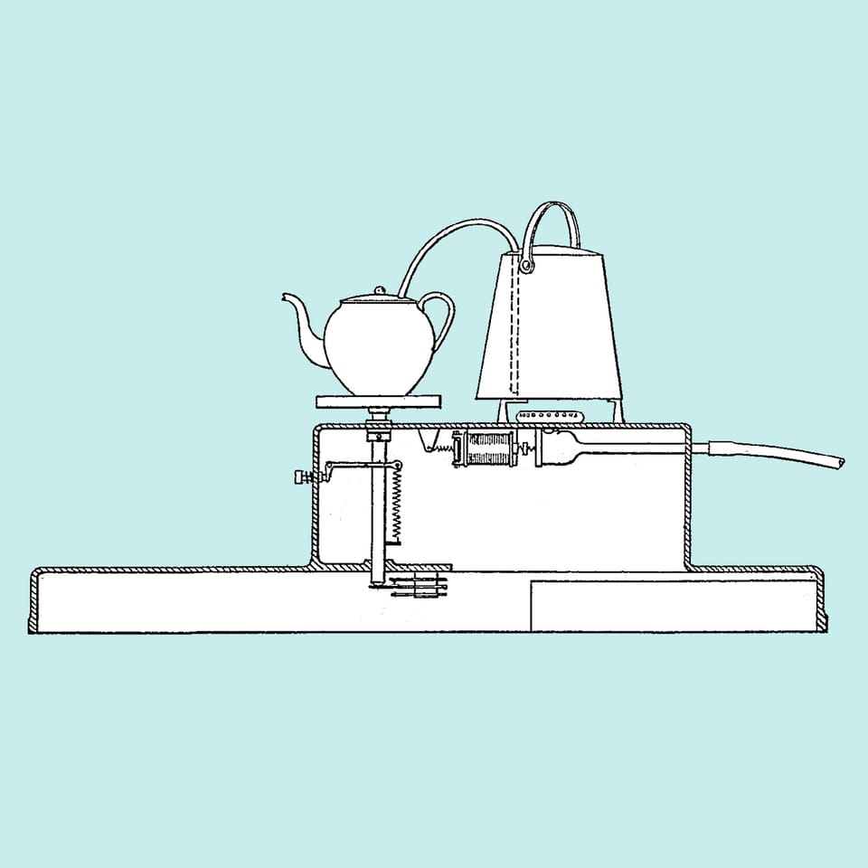 1928 Ethelred Willson's Improved Automatic Tea Maker