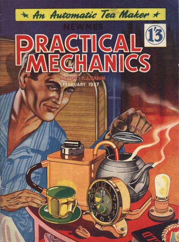 Build a Tea Maker in Practical Mechanics Feb 1957