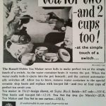 Russell Hobbs 1965 Advert